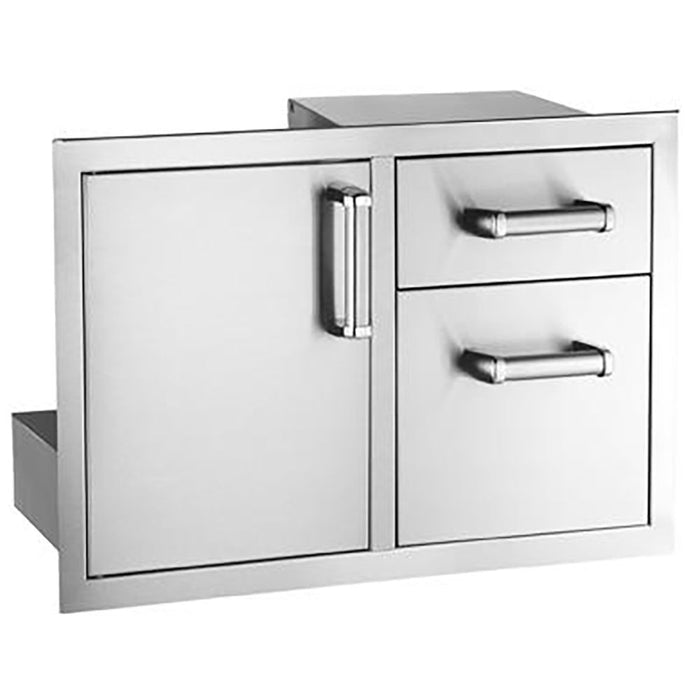 Fire Magic Premium Flush 30-Inch Access Door & Double Drawers