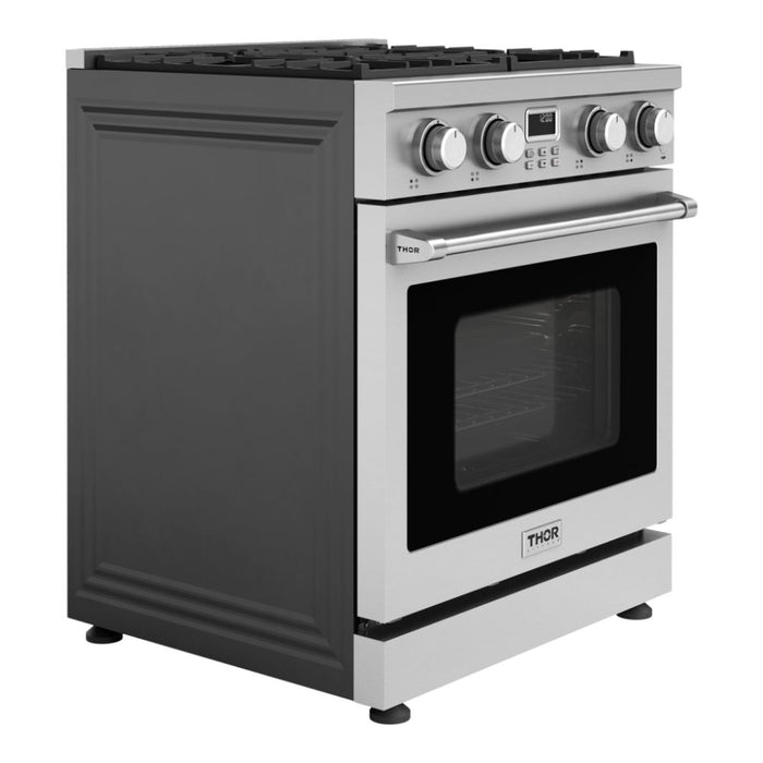 THOR Kitchen 30-Inch Contemporary Professional Stainless Steel Gas Range