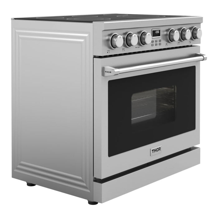 THOR Kitchen 36-Inch Contemporary Professional Stainless Steel Electric Range