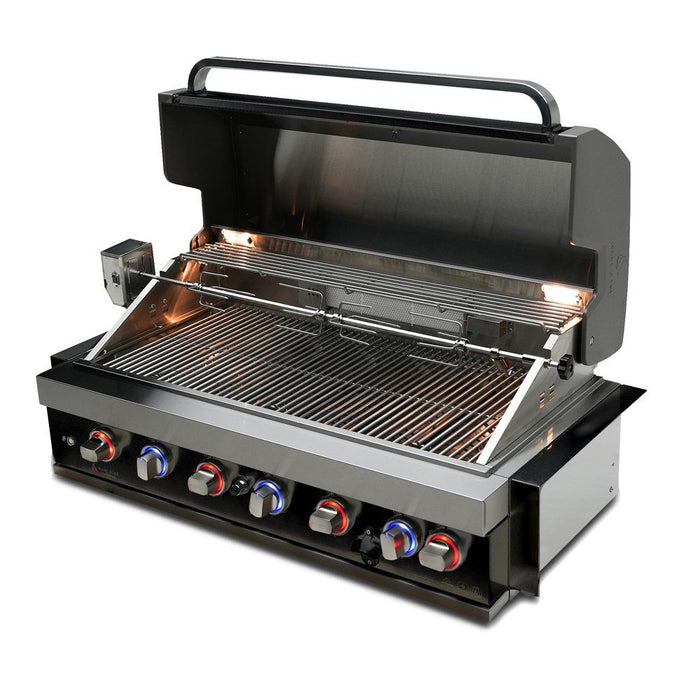 Mont Alpi MABi805-BSS 44-Inches Black Stainless Steel Propane Built-in Grill