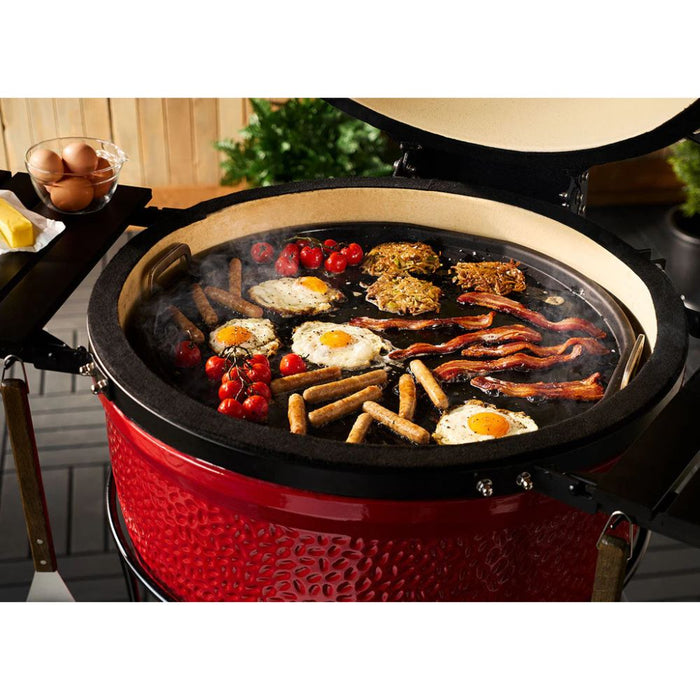 Kamado Joe Half Moon Cast Iron Reversible Griddle