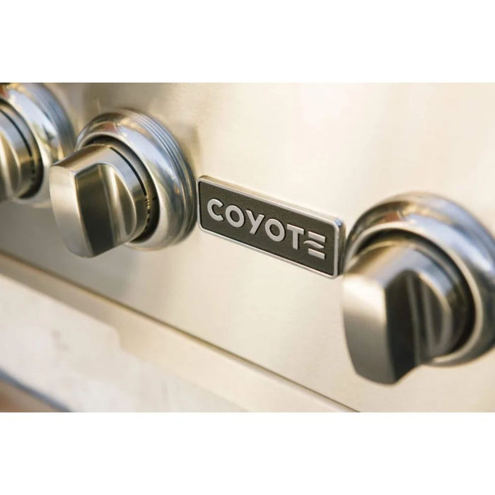 Coyote 30" S-Series Built-In Grill with Rotisserie Kit