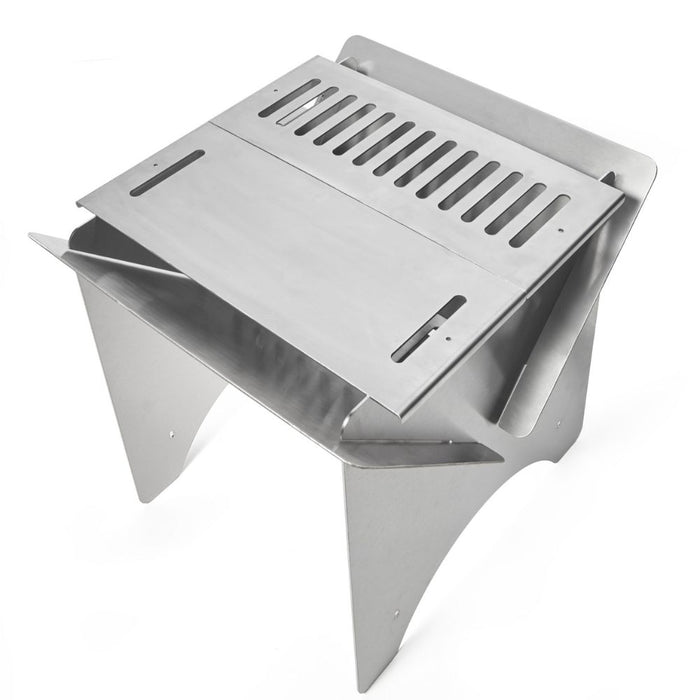 Pitts & Spitts Stainless Steel Wood Burning Firepit