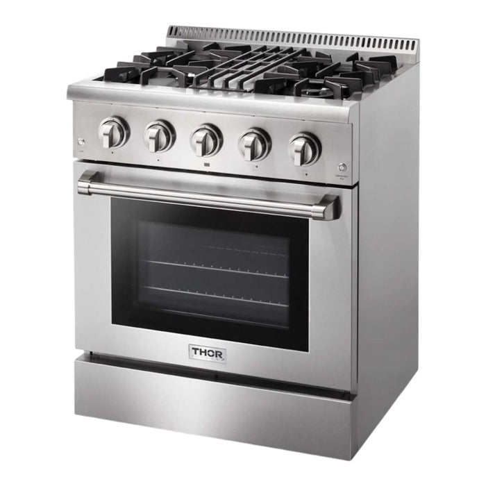 Thor Kitchen Professional 30-Inch 4-Burner Dual Fuel Range