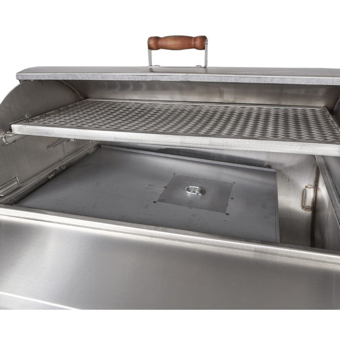 Pitts & Spitts Maverick 1250 Freestanding Stainless Steel Pellet Grill
