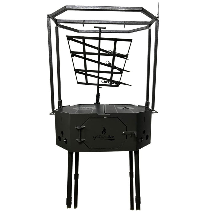 Grill Brothers "House" Freestanding Charcoal Grill