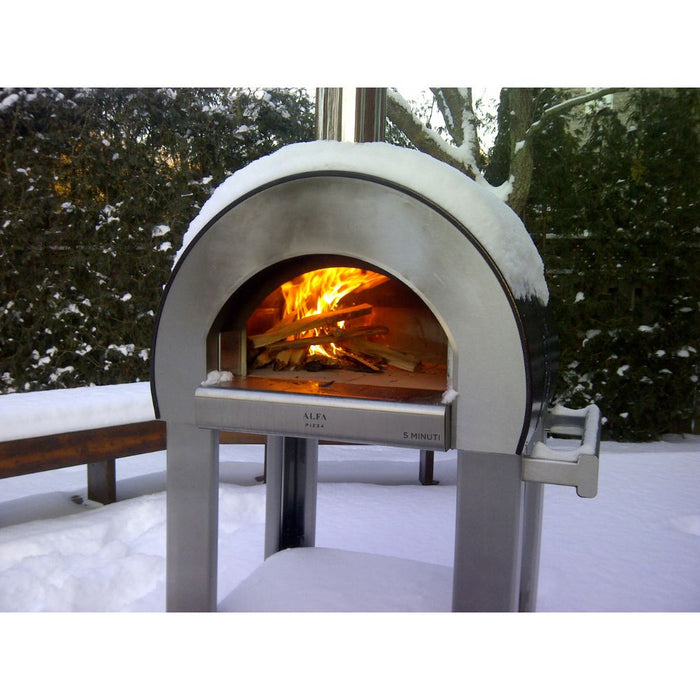 Alfa FX5MIN-LRAM-T 5 Minuti Copper Firewood Pizza Oven