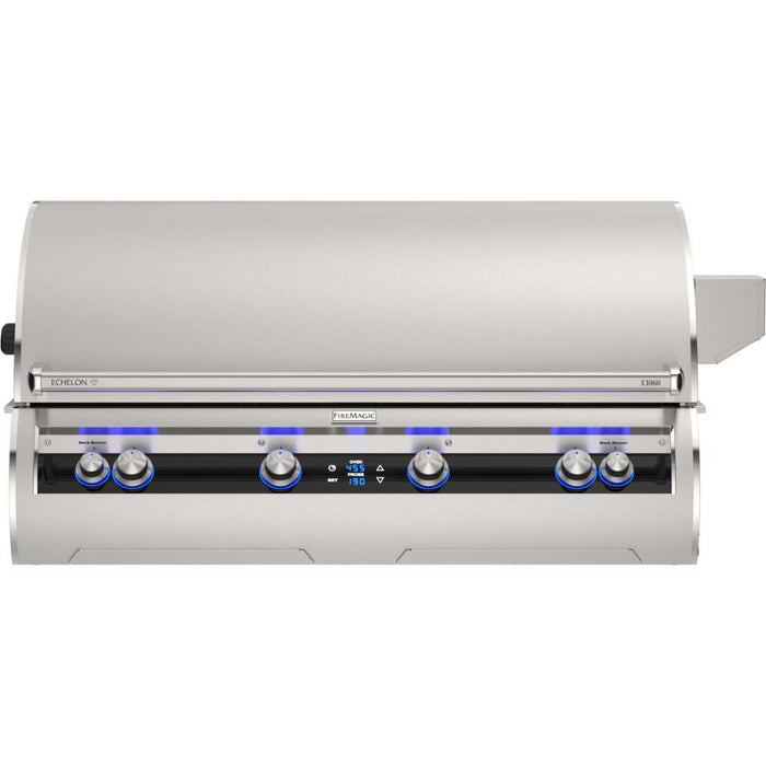 Fire Magic Echelon Diamond 48-Inch Built-In Gas Grill w/ Rotisserie & Digital Thermometer