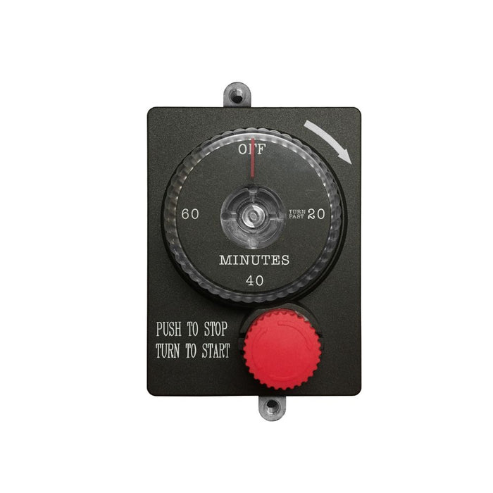 TrueFlame TF-ESTOP1-0H Mechanical timer with manual emergency gas shut-off