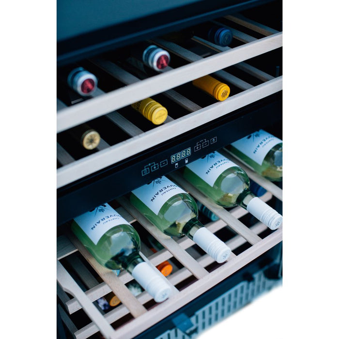 TrueFlame TF-RFR-24WD Outdoor Rated 24" Dual Zone Wine Cooler