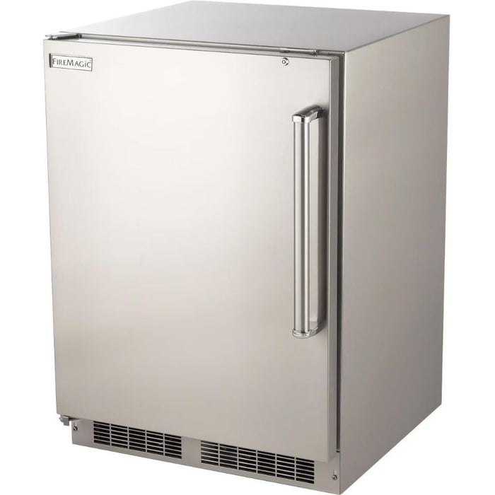 Fire Magic 24-Inch 5.1 Cu. Ft. Outdoor Rated Compact Refrigerator