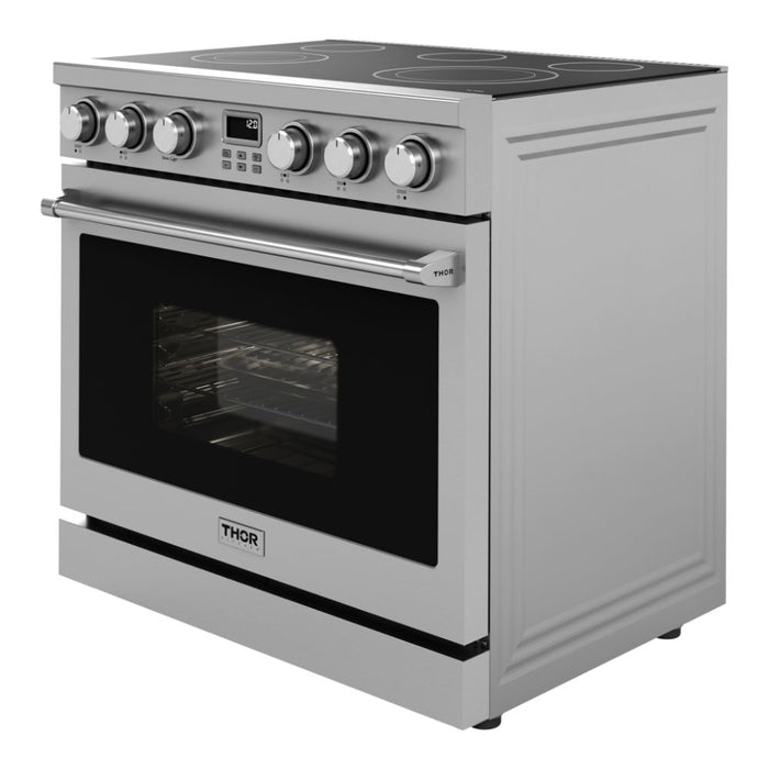 THOR Kitchen 36-Inch Contemporary Professional Stainless Steel Electric Range