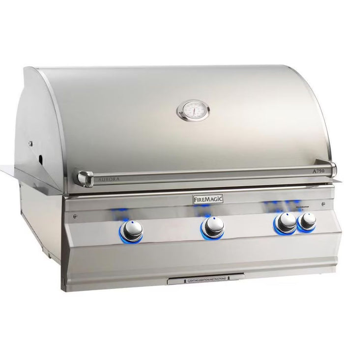 Fire Magic Aurora A790i 36-Inch Built-In Gas Grill w/ Analog Thermometer