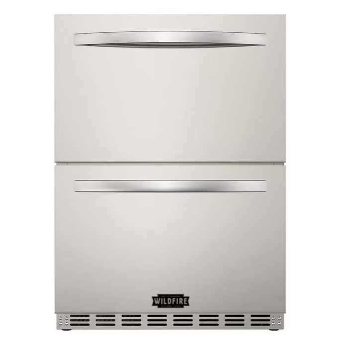 Wildfire 24-Inch Dual Drawer Compact Fridge