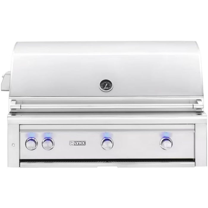 Lynx L42ATR Professional 42-Inch Built-in Gas Grill All Infrared Trident Propane With Rotisserie