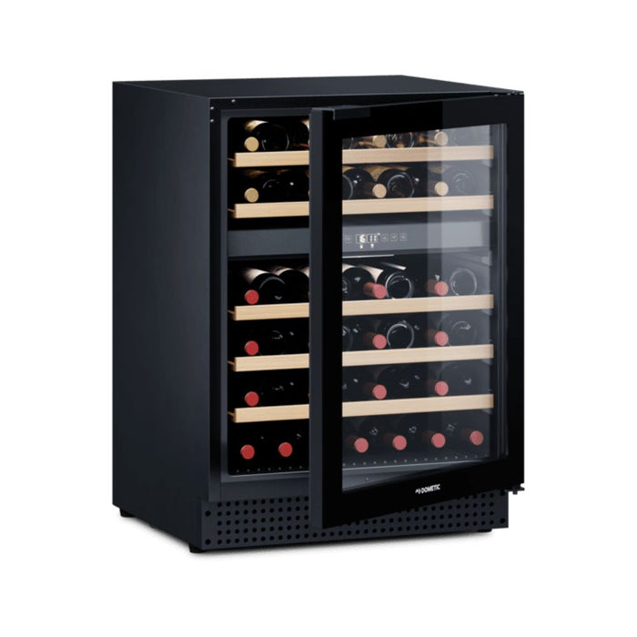 Dometic 24-inch dual-zone Built-in Wine Cooler, 46 Bottles