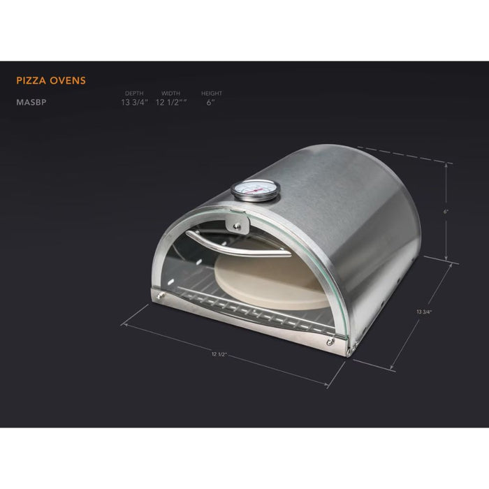 Mont Alpi MASBP Universal Side Burner Pizza Oven