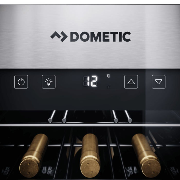Dometic 19-inch Single-zone freestanding wine cooler, 35 bottles