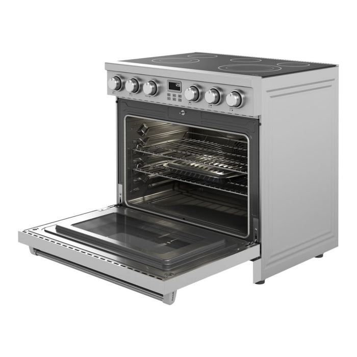 THOR Kitchen 36-Inch Contemporary Professional Stainless Steel Electric Range