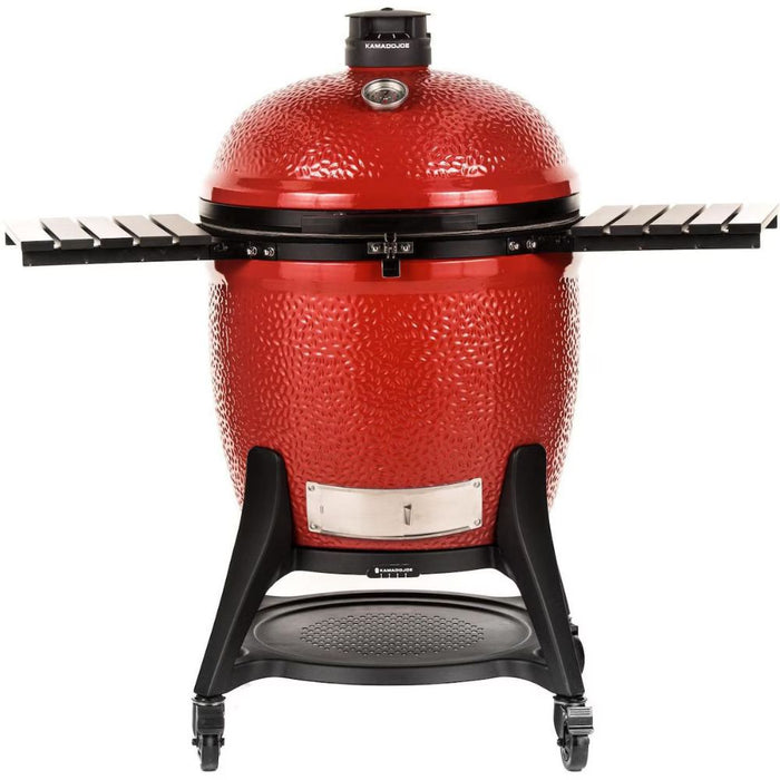 Kamado Joe Big Joe III Bundle w/ Cart, Cover, JoeTisserie & 2 BAGS Lump Charcoal + 1 Box Firestarter