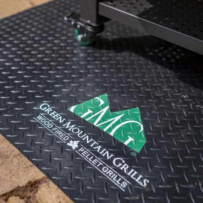 Green Mountain Grills BBQ Floor Mat with Logo