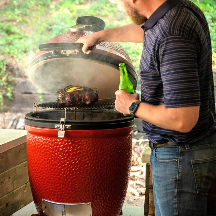 Kamado Joe Classic Joe III Standalone 18-inch Charcoal Grill w/ Grill Gripper & Ash Tool