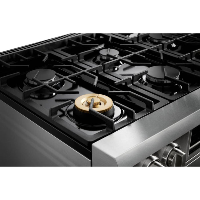 Thor Kitchen 36-Inch Professional Stainless Steel Tilt Panel Gas Range