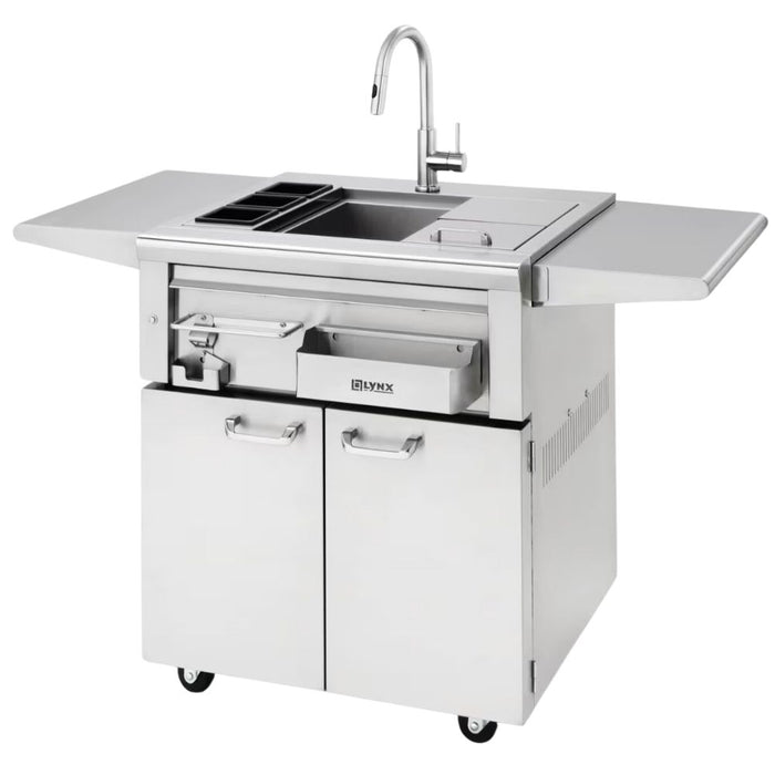 Lynx LCS30F Professional 30-Inch Freestanding Cocktail Station with Sink