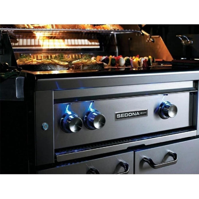 Lynx Sedona L600PSR 36-Inch Built-in Gas Grill with One Infrared ProSear Burner And Rotisserie