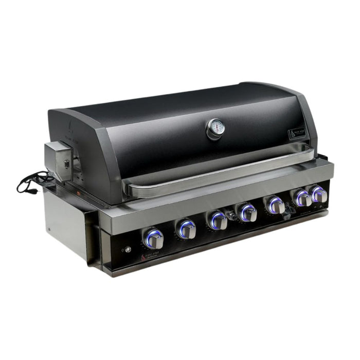 Mont Alpi MABi805-BSS 44-Inches Black Stainless Steel Propane Built-in Grill