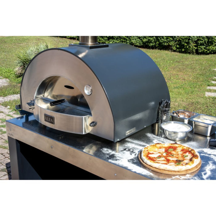 Alfa Classico 2 Pizze Grey Pizza Oven