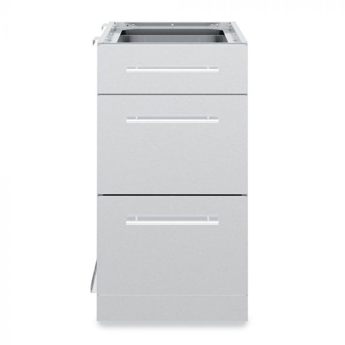 Broil King 802500 Stainless Steel 3 Drawer Cabinet