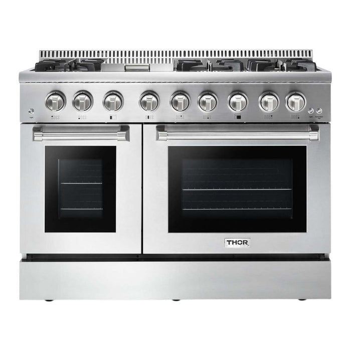 Thor Kitchen 48-Inch Stainless Steel Dual Fuel Range