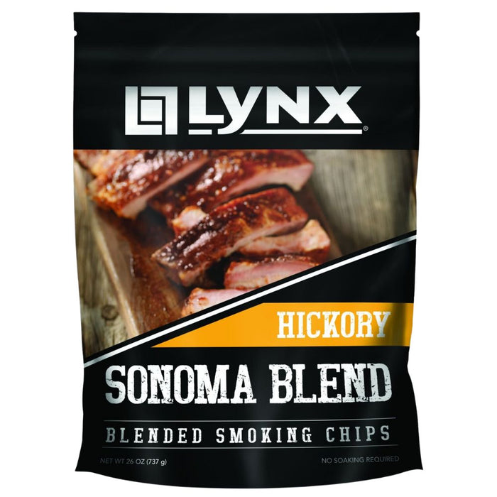 Lynx LSCH Sonoma Blend Hickory Smoking Wood Chip Blend