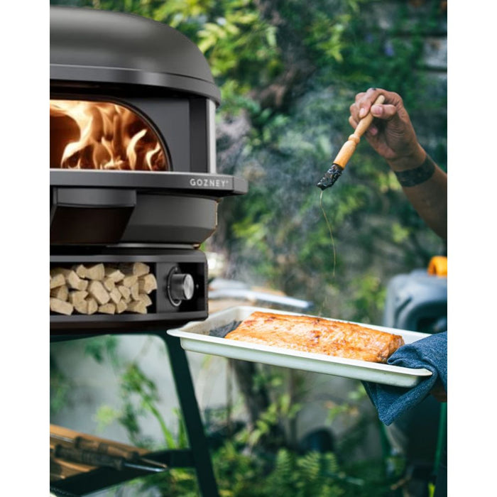 Gozney Off-Black Dome Outdoor Freestanding Propane Gas Pizza Oven