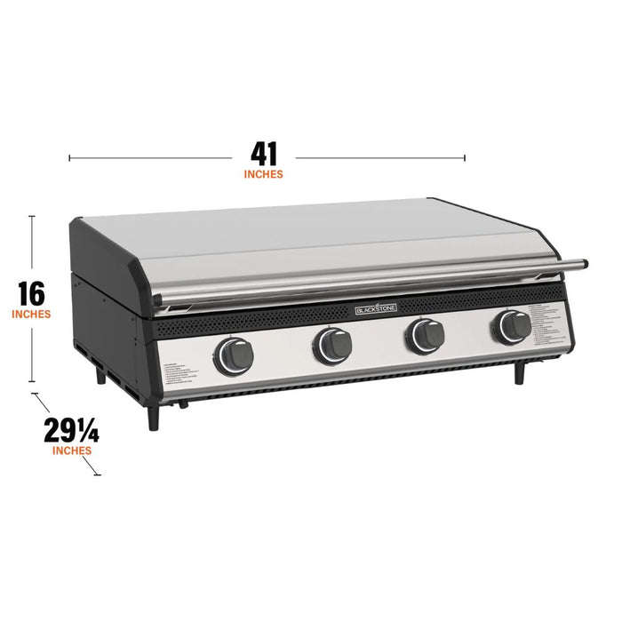 Blackstone 36-Inch Premium Built-in Propane Griddle w/ Hood