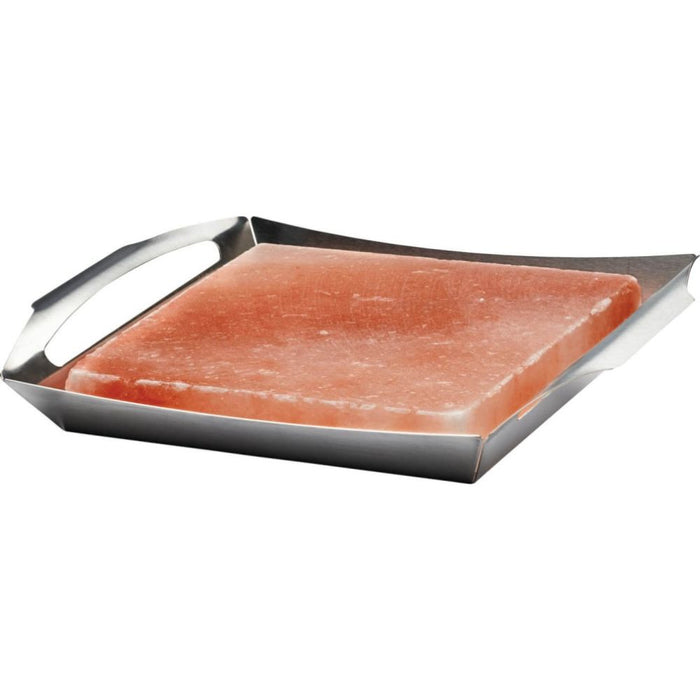 Napoleon 70025 Himalayan Salt Block with Stainless Steel Topper