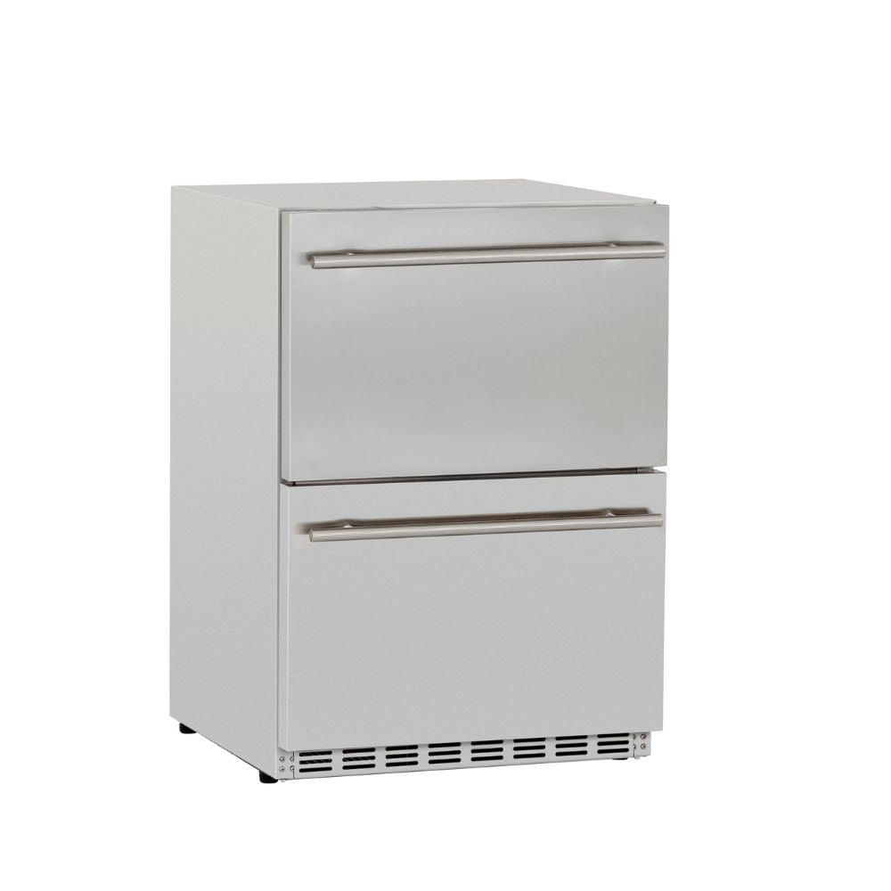 TrueFlame TFRFR24DR2 Deluxe Outdoor 2Drawer Fridge Buy at GWSTORE — GW Store