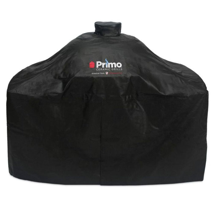 Primo PG00417 Vinyl Cover for Oval XL 400 & Oval LG 300 on Cart with Island Top