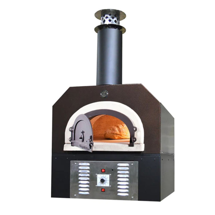 Chicago Brick Oven CBO-750 Countertop Residential Dual Fuel Oven with Skirt