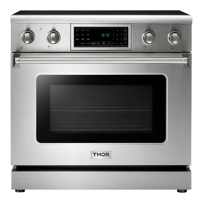 Thor Kitchen Professional 36-Inch Tilt Panel Electric Range