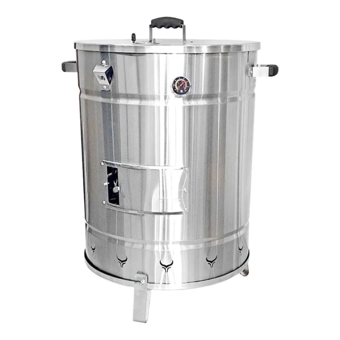 J Barrel Smoker Bisonte Large Charcoal Smoker Barrel