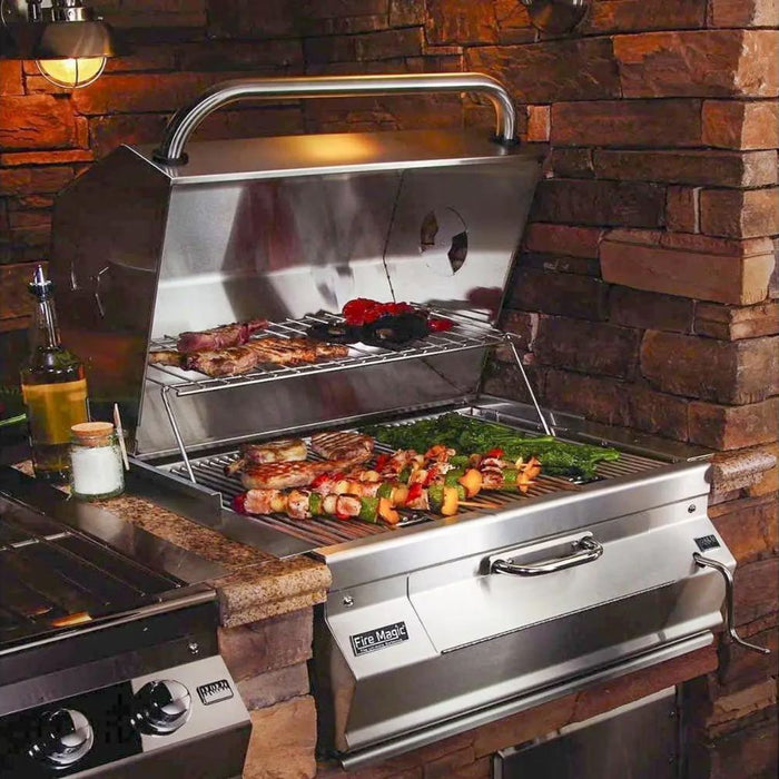 Fire Magic 24-Inch Built-In Charcoal Grill