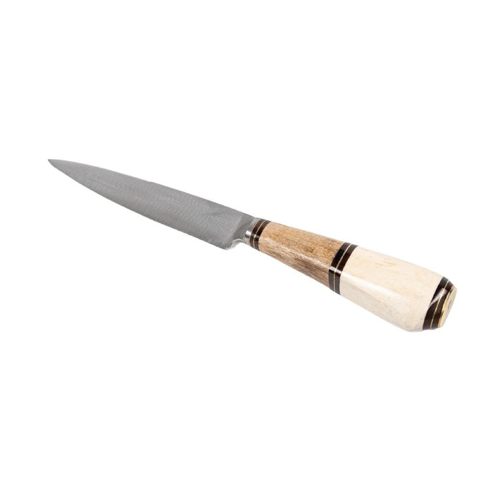 El Cedro Nickel Silver Wood & Bone Handle Knife