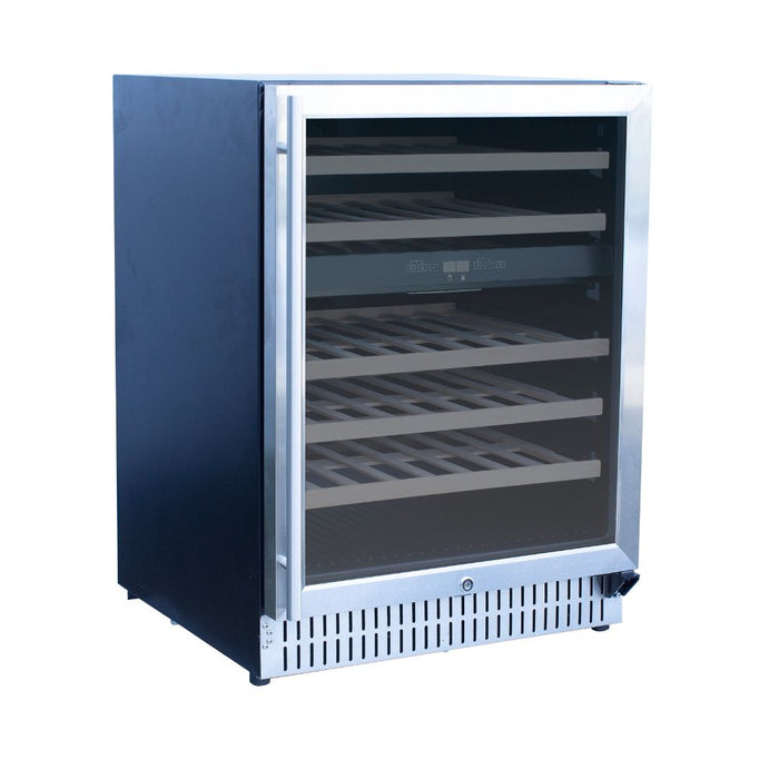 TrueFlame TF-RFR-24WD Outdoor Rated 24" Dual Zone Wine Cooler