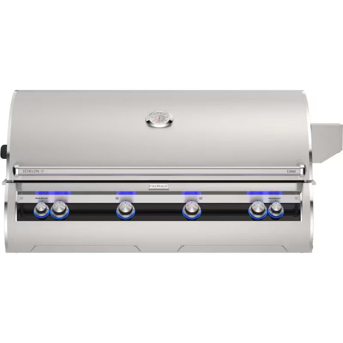 Fire Magic Echelon Diamond 48-Inch Built-In Gas Grill w/ Rotisserie & Analog Thermometer