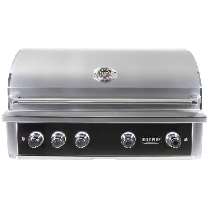 Wildfire Ranch PRO 42-Inch Black Built-in Gas Grill