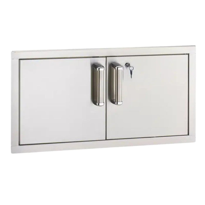 Fire Magic Flush 15x30-Inch Double Access Doors with Lock