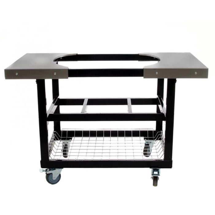 Primo PG00370 Steel Cart With Stainless Steel Side Tables For Oval XL / Oval Large