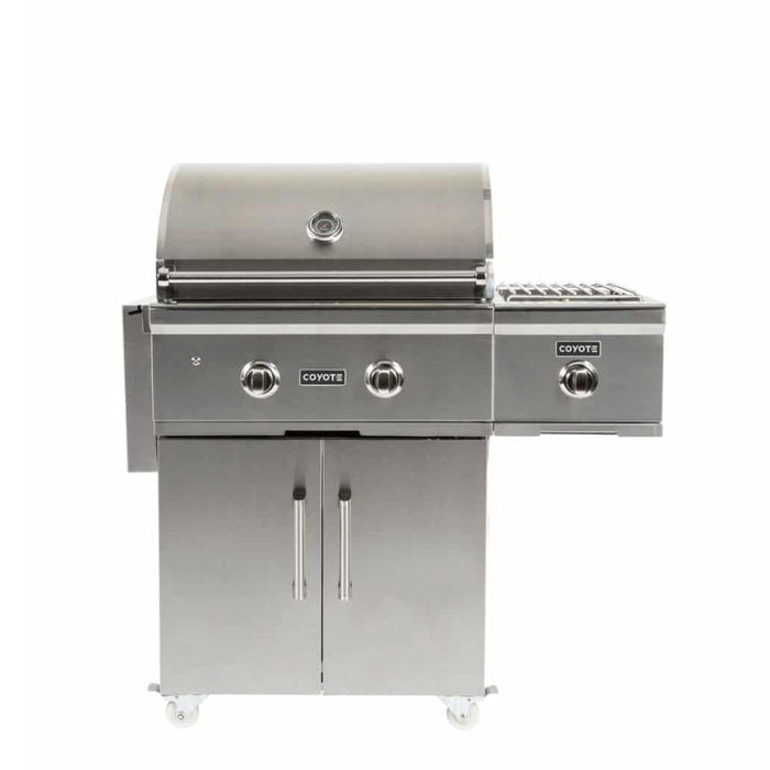 Coyote 12" Side Burner for Grill Carts